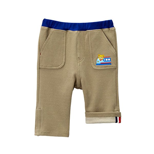 ミキハウス　パンツ　90 ベージュ　プッチー ○40％OFFセール○ミキハウス mikihouse 新幹線プッチー
