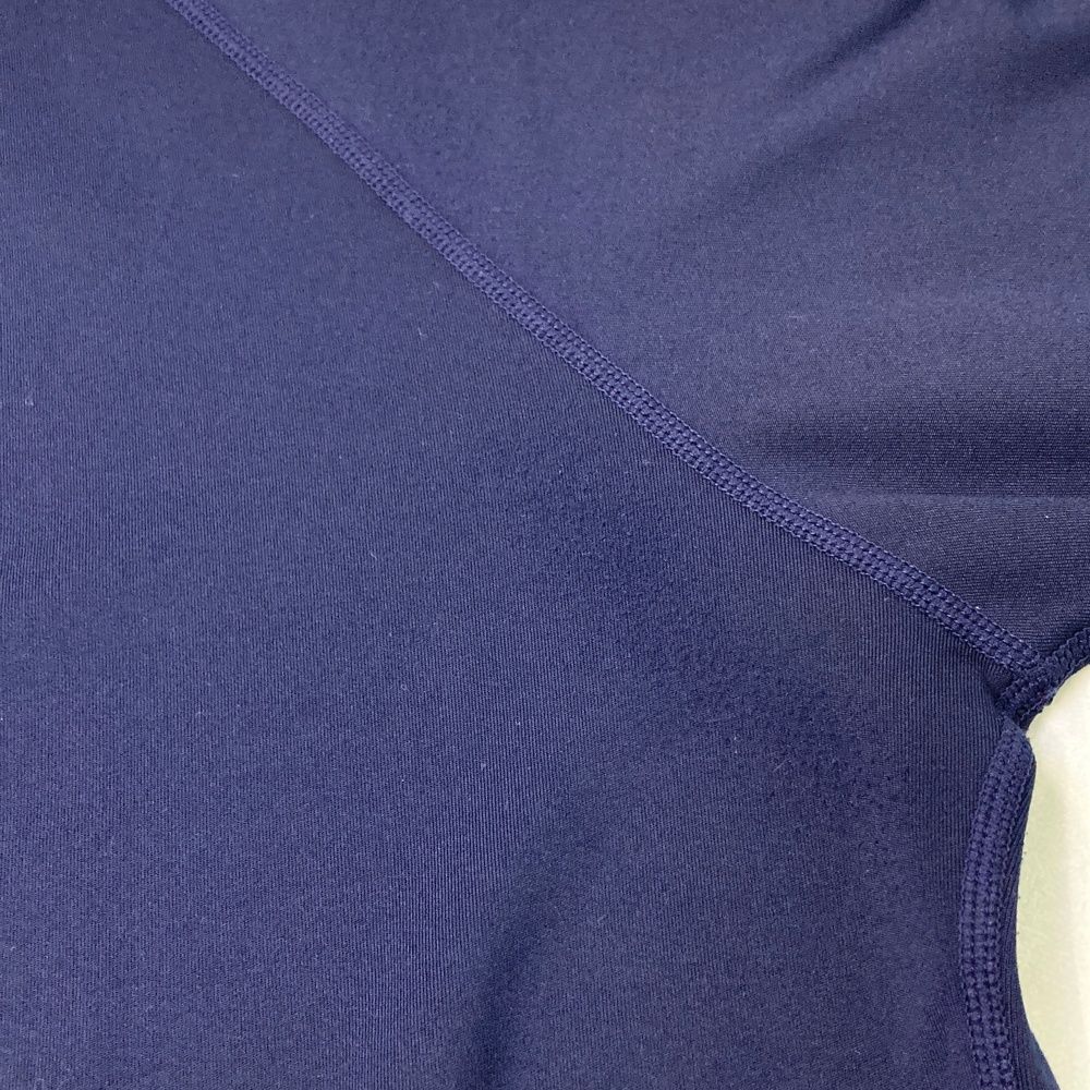 サイズ：5 MUTA MARINE ムータマリン  ハイネック長袖Tシャツ　裏起毛  ネイビー系 [240101482101] ゴルフウェア メンズ ストスト サイズ：5 MUTA MARINE ムータマリン ハイネック長袖Tシャツ 裏