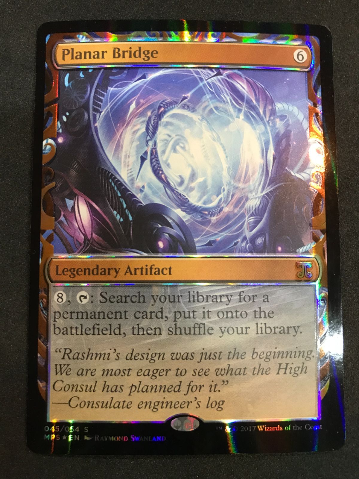 MTG　Planar Bridge / 次元橋　MPS　FOIL　部分光　英語版 MTG Planar Bridge / 次元橋 045/054 MPS FOIL 英語版 magic the