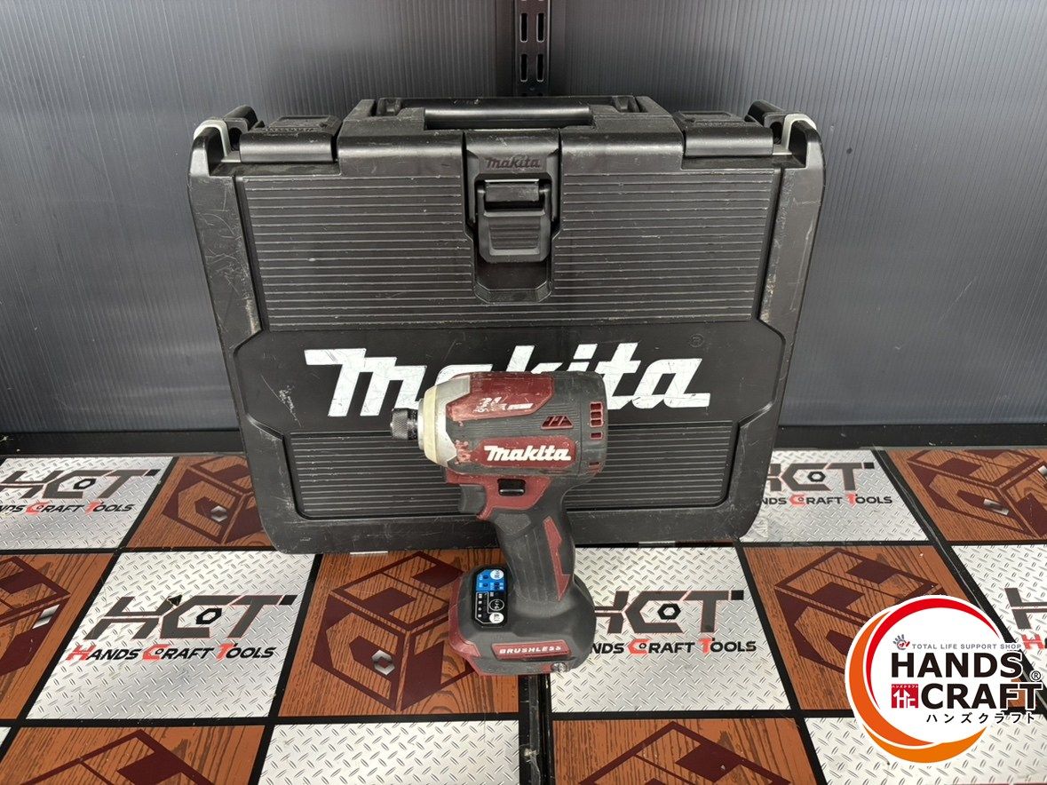 ♭ makita マキタ 14.4V 充電式 インパクトドライバ オーセンティックレッド TD161DZAR ケース