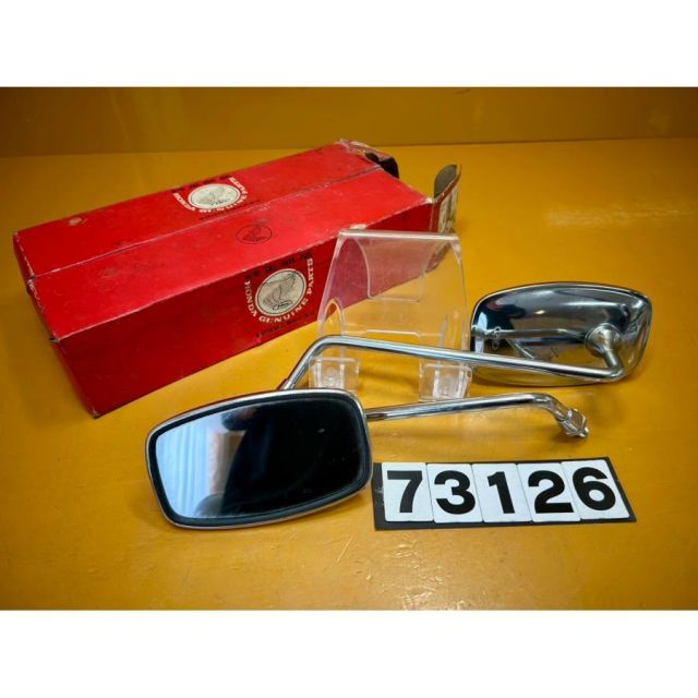 73126 HONDA ホンダ スーパーカブ C50 C65 C70 C90 純正ミラー 左右