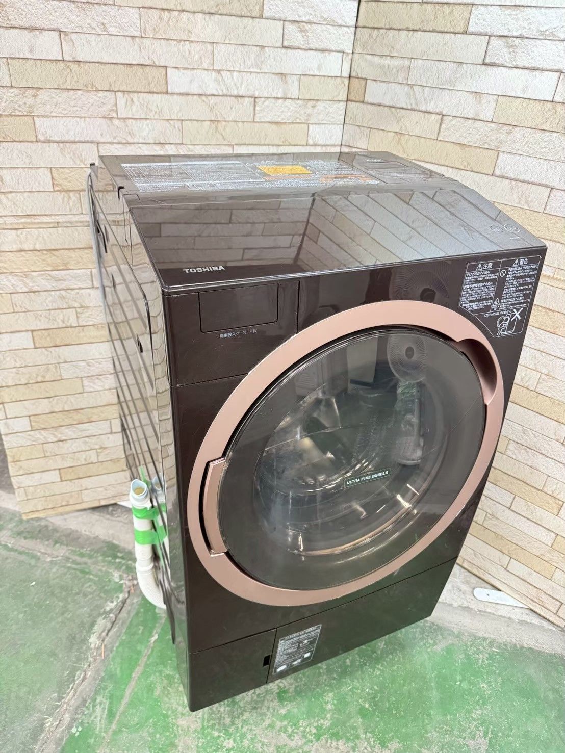 大阪送料無料☆3か月保障付き☆ドラム式洗濯機☆東芝☆11kg☆2018年