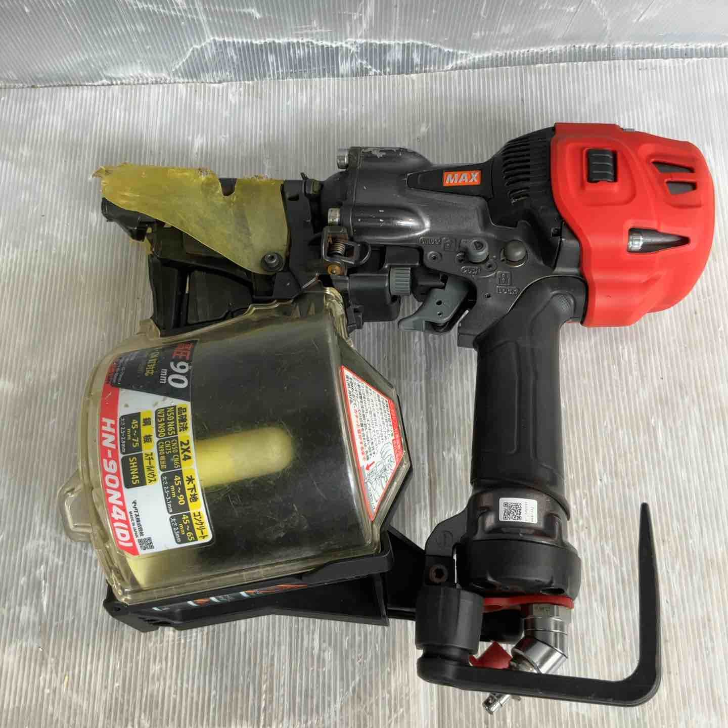 ☆マックス(MAX) 高圧エア釘打ち機 HN-90N4(D)【草加店】 【公式通販】
