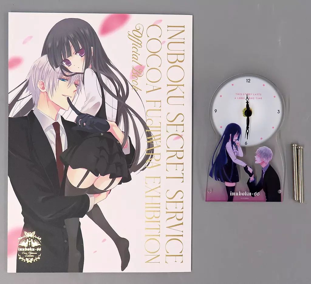 妖狐×僕SS・藤原ここあ展 バンドルグッズ アクリル時計 凜々蝶 双熾