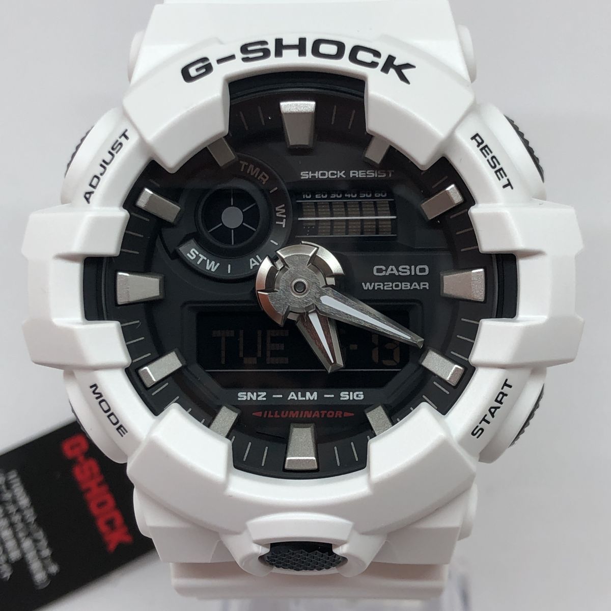CASIO カシオ G-SHOCK GA-700-7AJF 腕時計 アナログ クォーツ ホワイト 津山店