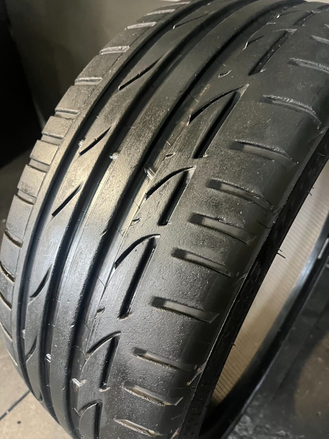製 約9.3分山 ブリヂストン BRIDGESTONE ポテンザ S001 RFT ランフラット 225 40R18 1本 h_308