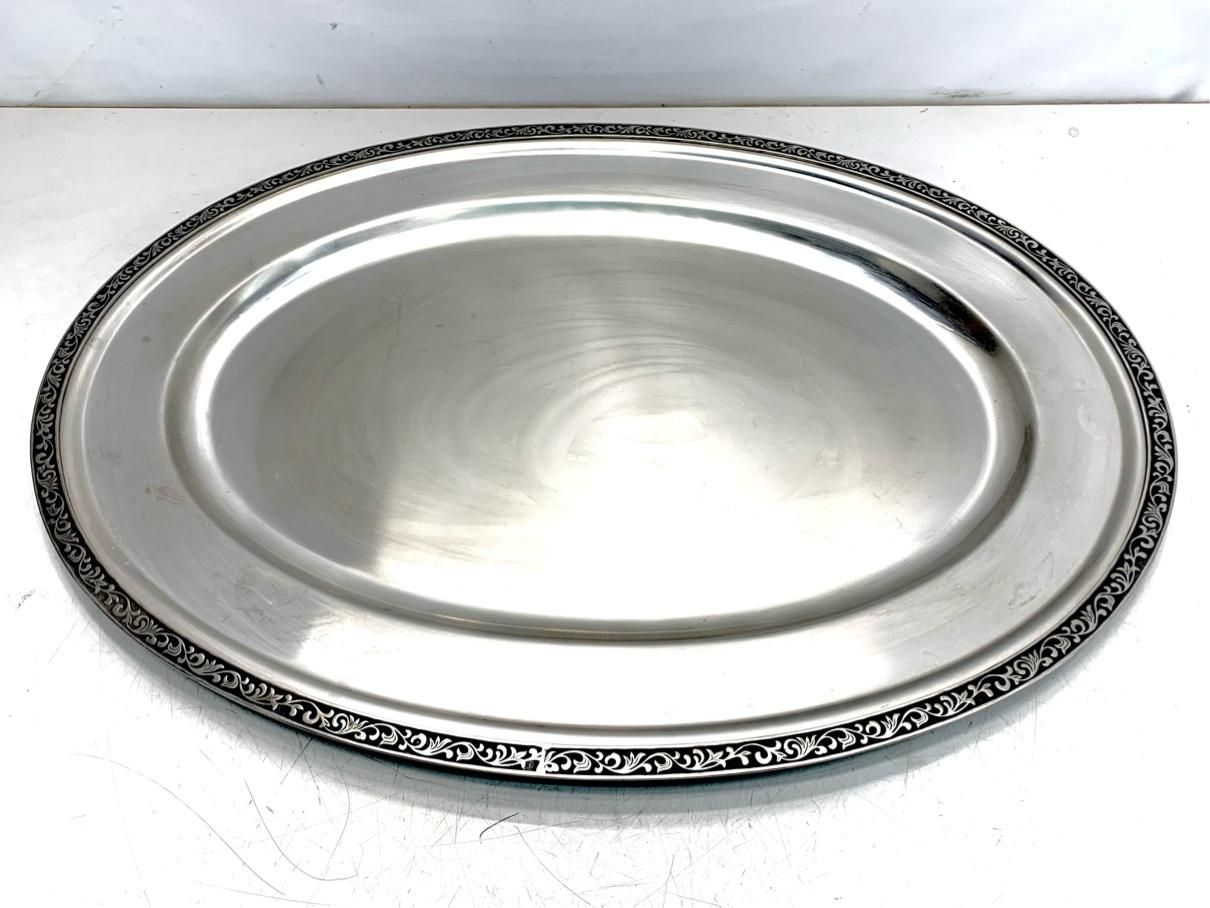 【未使用品】和田助製作所　「ステンレストレイ / 菊渕丸皿」　10点　燕三条 品和田助製作所 「ステンレストレイ 菊渕丸皿」 10点 燕三条 まとめ買い10