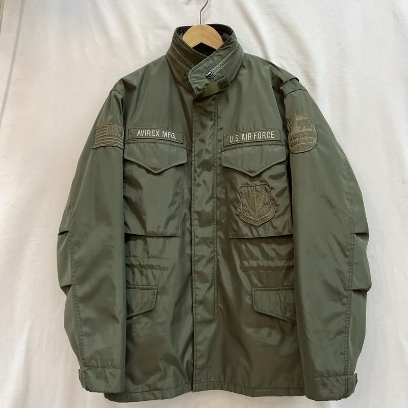 希少　AVIREX アメリカ空軍70周年記念 M-65 ジャケット6172145 アヴィレックス M-65ジャケット アメリカ空軍70周年記念 6172145