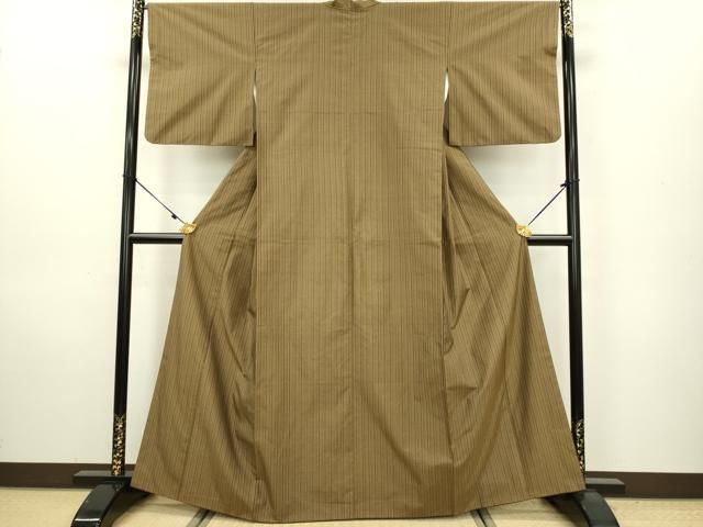 平和屋着物○上質な紬 格子 正絹 逸品 DAAU3970du - メルカリ 