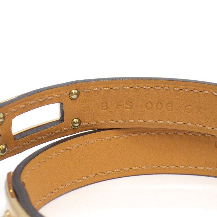 5055 HERMES エルメス エプソン ケリー・ブレスレット レザー 本革 5055 HERMES エルメス エプソン ケリー・ブレスレット レザー 本
