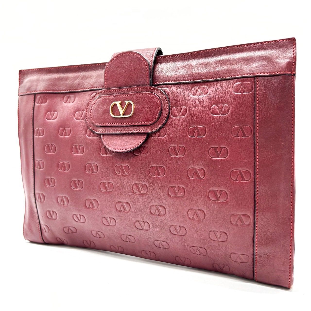 ✨良品✨ VALENTINO ヴァレンティノ クラッチバッグ セカンド