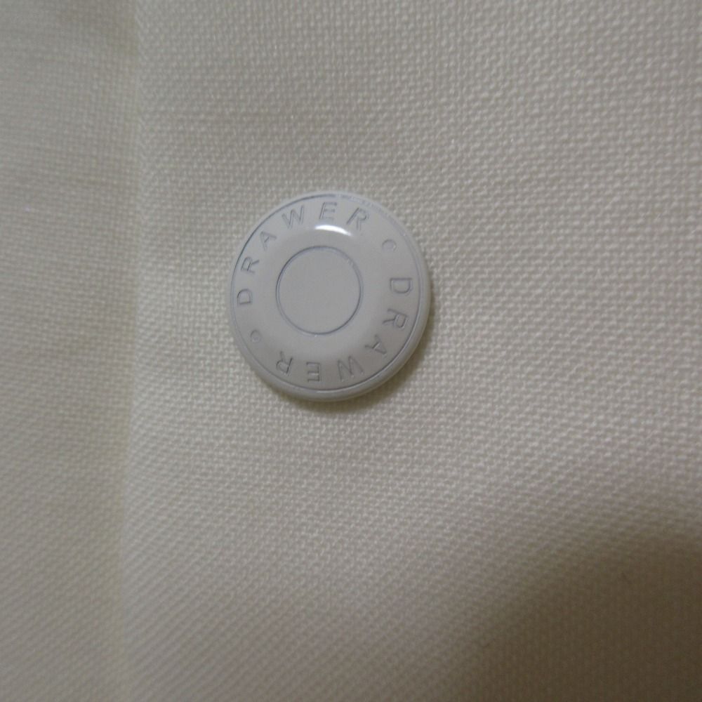 Drawer - 美品 24SS DRAWER ドゥロワー ウールモヘア サキソニージレ Vネック ベスト 6521-234-1216 サイズ36 オフホワイト レディース 古着 中古 USED 美品 24SS DRAWER ドゥロワー ウールモヘア サキソニージレ Vネック