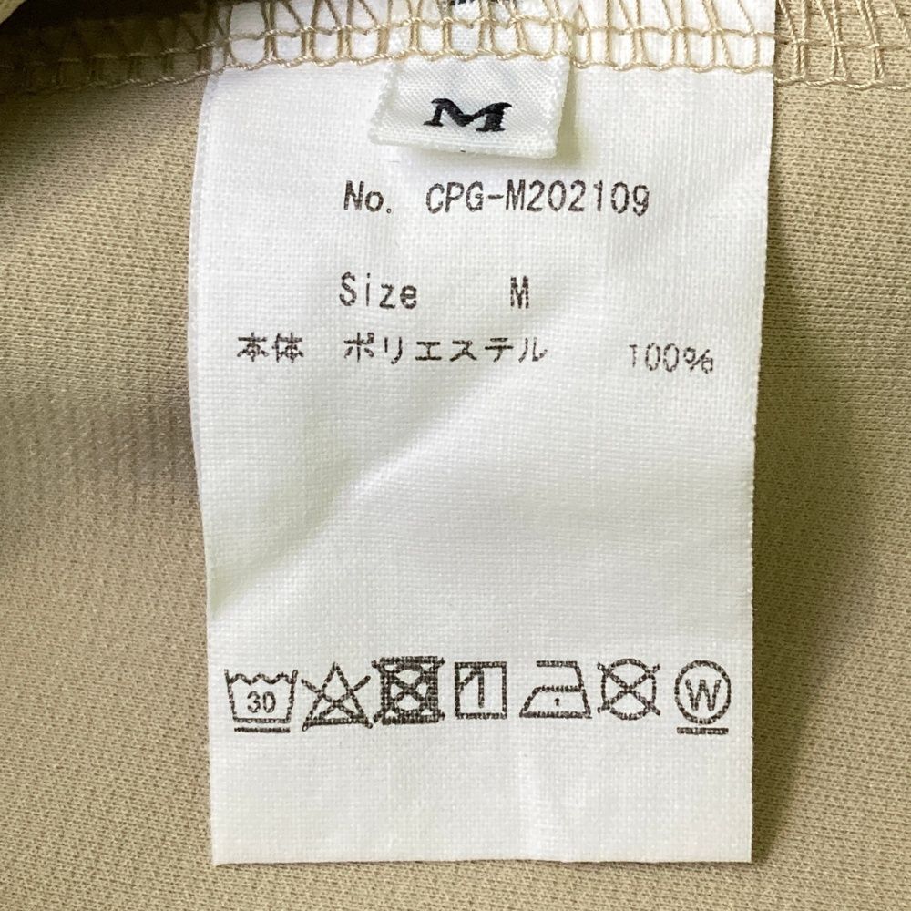 サイズ：M CPG GOLF シーピージーゴルフ  ストレッチパンツ  ベージュ系 [240101490795] ゴルフウェア メンズ ストスト サイズ：M CPG GOLF シーピージーゴルフ ストレッチパンツ