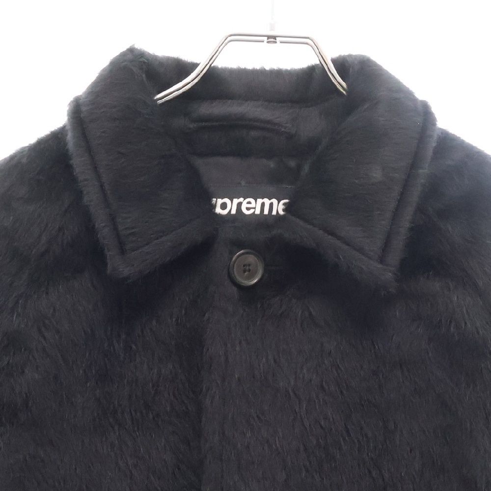 21AW Supreme シュプリーム Alpaca Overcoat ブラック Supreme - L 黒 Supreme Alpaca Overcoat Black 木村拓哉の通販
