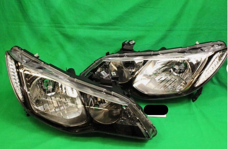 HONDA純正 RHD CIVIC 4D FD2 Type-R HIDヘッドライト 左右セット ランプ ライト