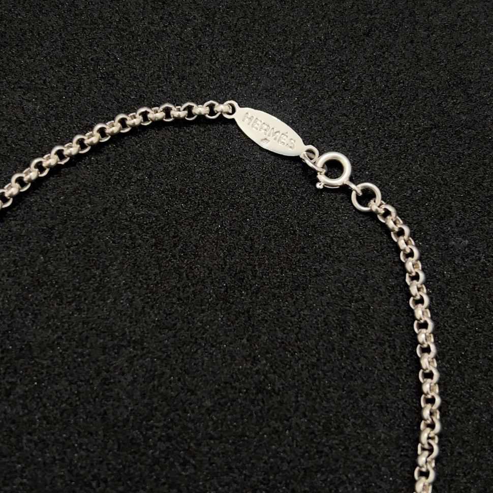 希少！ヴィンテージ】 HERMES エルメス シルバー925 甲丸