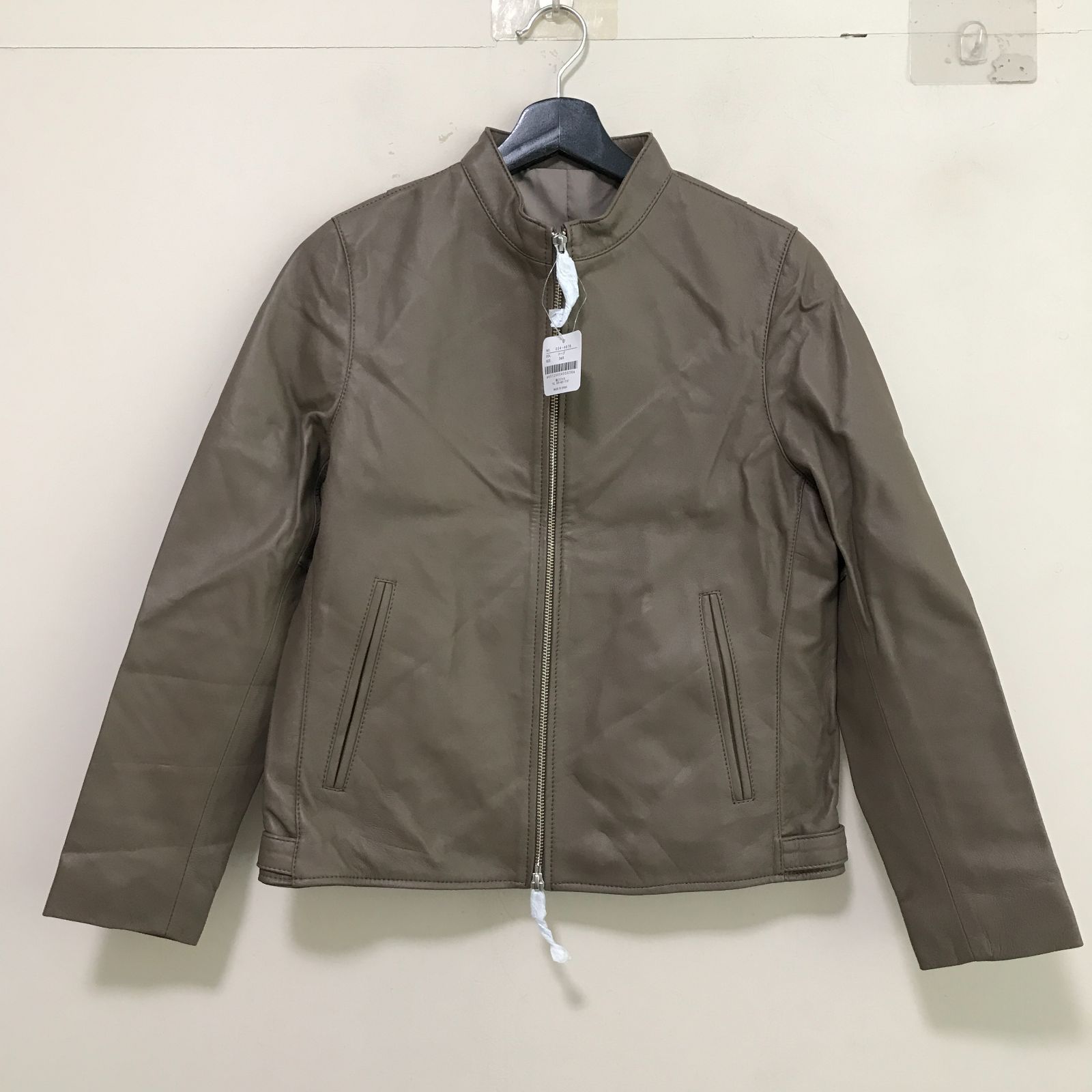 新品】元町ゼラール イタリアンラムレザーコート