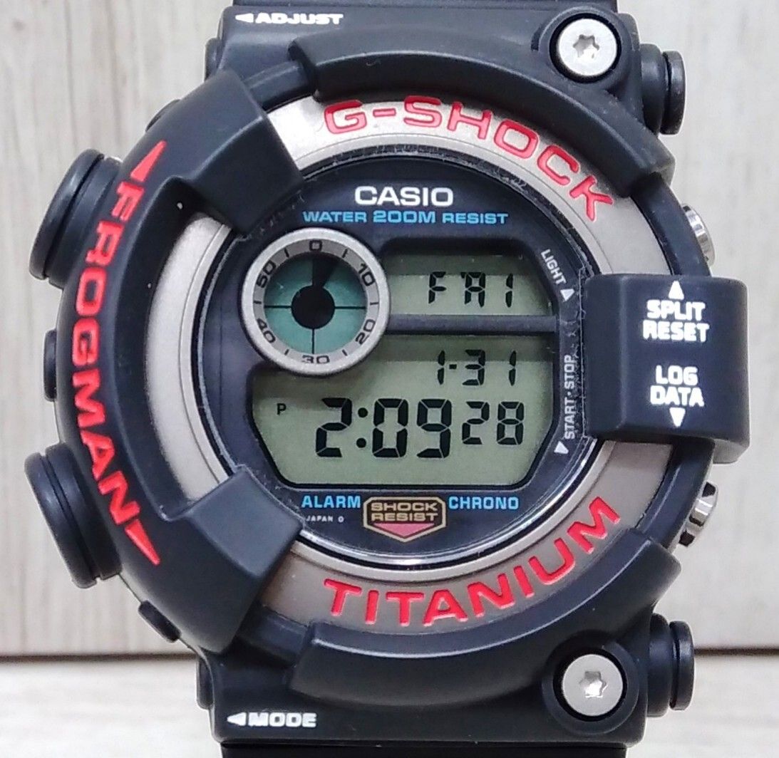 CASIO カシオ G-SHOCK DW-8200-1A／806*** FROGMAN フロッグマン