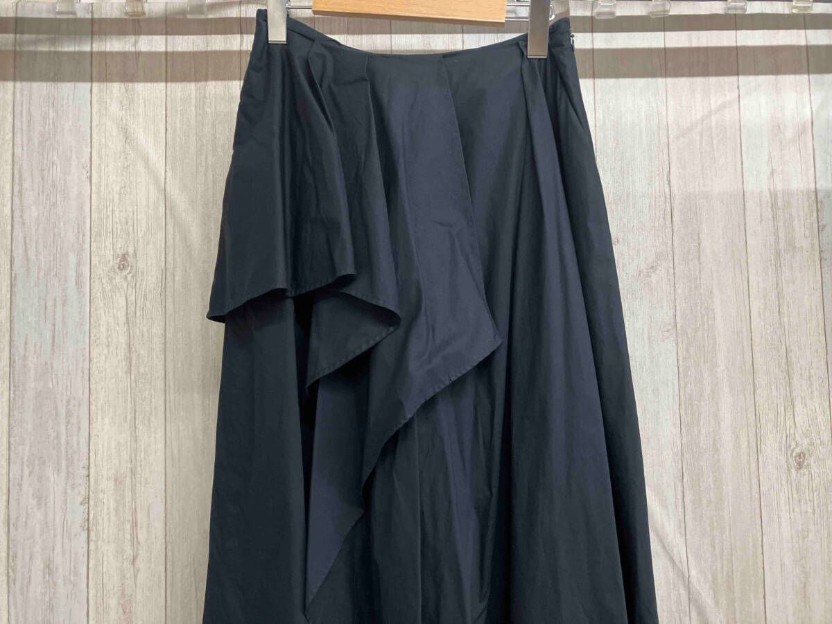 ENFOLD ネイビー巻きスカートとパンツセット ENFOLD｜エンフォルドのスカート通販｜ELLE SHOP (エル・ショップ)
