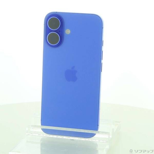 〔 品〕 iPhone16 256GB ウルトラマリン MYE03J A SIMフリー 262
