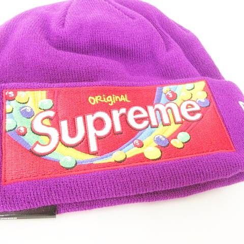 Supreme Skittles <wbr>New Era Beanie (FW21) - $44