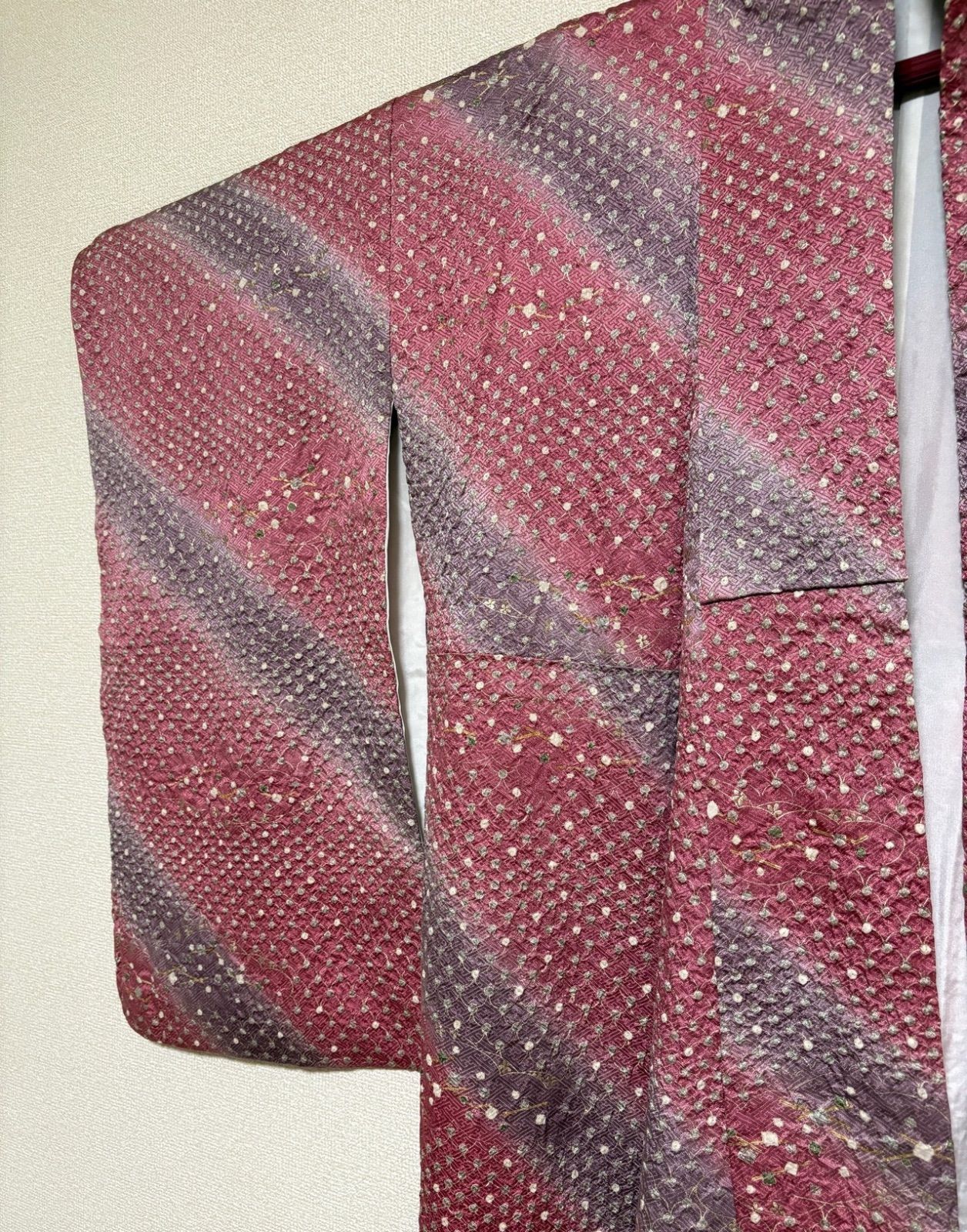 いとをかし 小紋 絞りのグラデーション