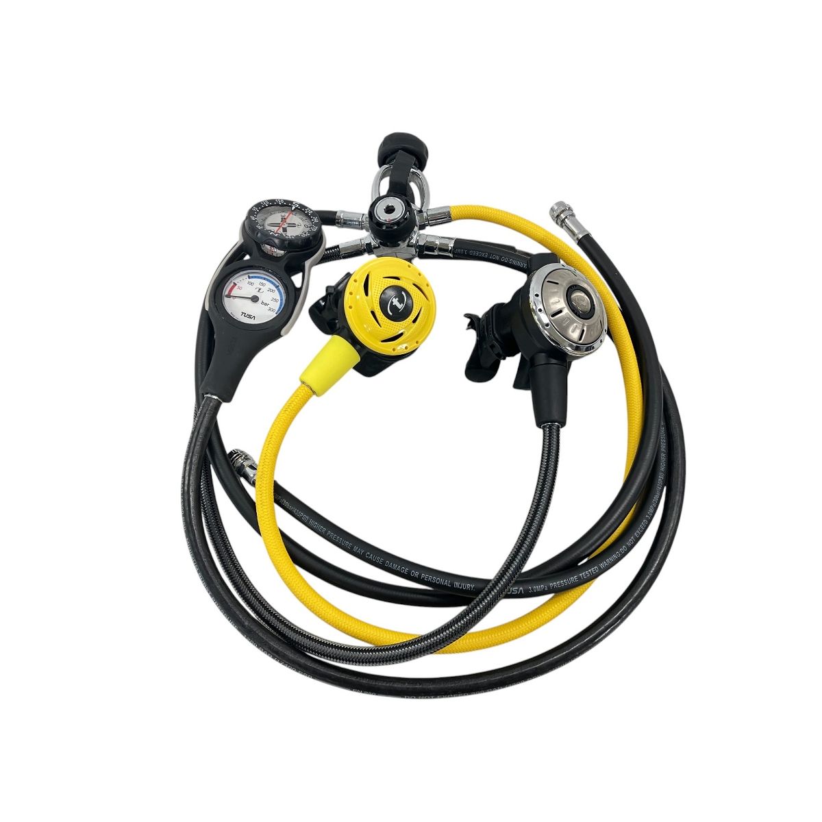 TUSA RS671 レギュレーター オクトパスゲージ ツサ ダイビング用品 ジャンク W10095404