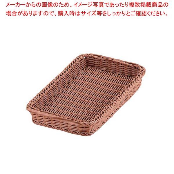 PPラタン ベーカリーバスケット 32型 ブラウン 販売済み CO-704-BR PP