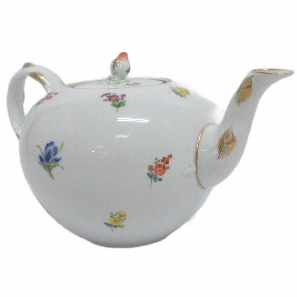 マイセン フローラ ヴェレンシュピール プレート19cm 2客 ケーキ皿