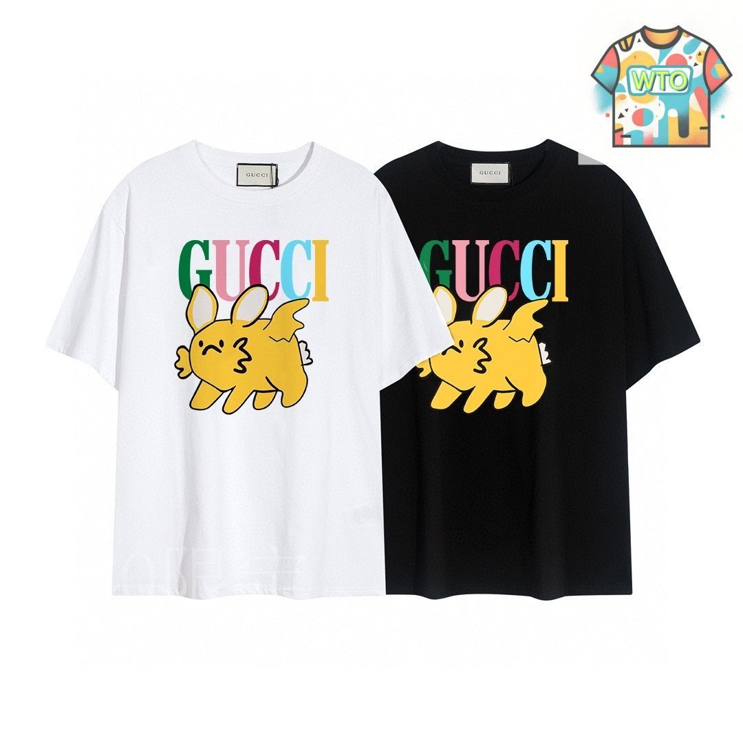 本日のみ‼️キレイ美品✨ 本物 GUCCI ✨可愛い猫ちゃん×ハチ❤Tシャツ 夏に欠けない一品 gucci スーパーコピー Tシャツ 猫 ネコ ロゴ