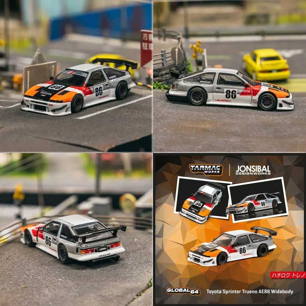 Tarmac Works トヨタ ハチロク トレノ AE86 TRD 新品未開封 - メルカリ