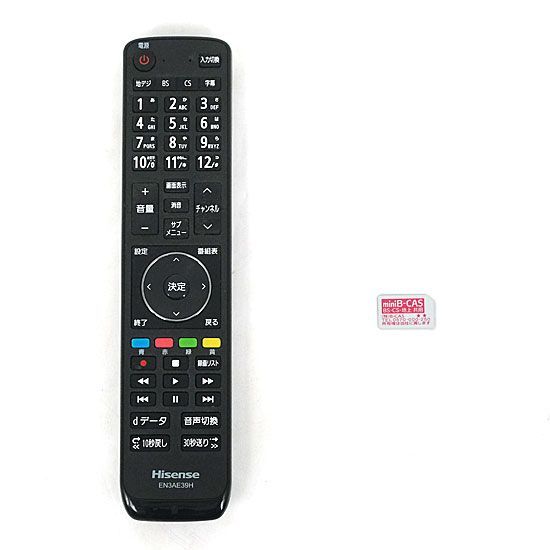 bn 6 ハイセンス 32 V型 ハイビジョン LED液晶テレビ リモコンなし