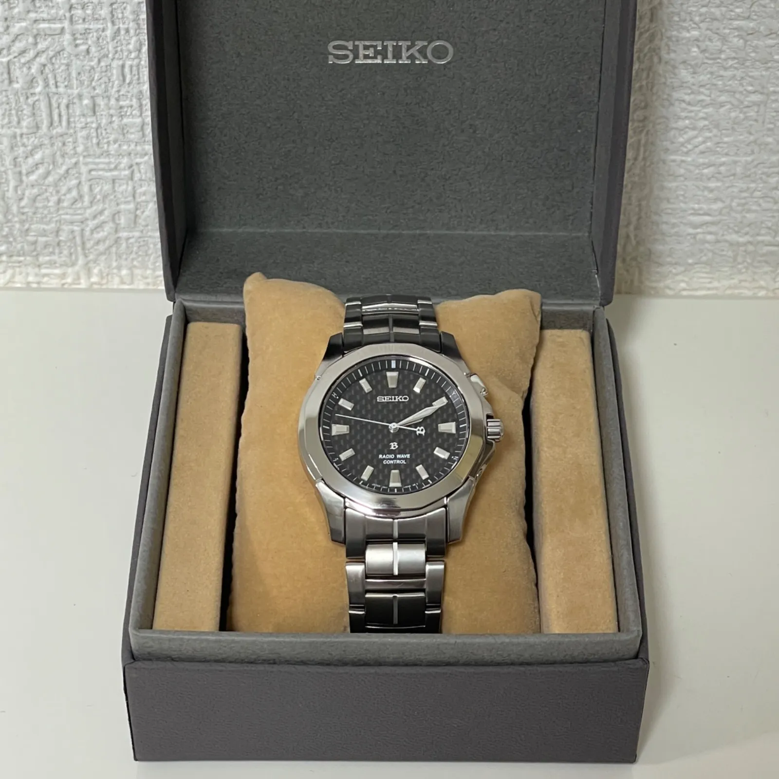 SEIKO ブライツ クォーツ 5B21-0AA0 チタンモデル Seiko Brightz 5B21-0AA0 Titanium Japan Used Quartz Mens