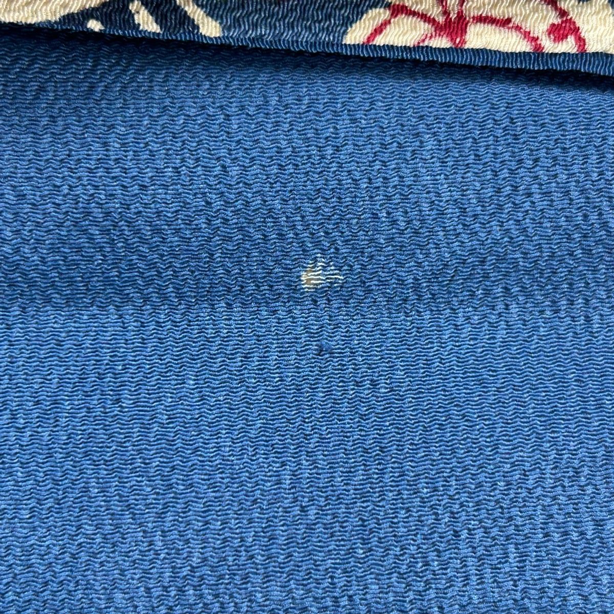 縮緬 青