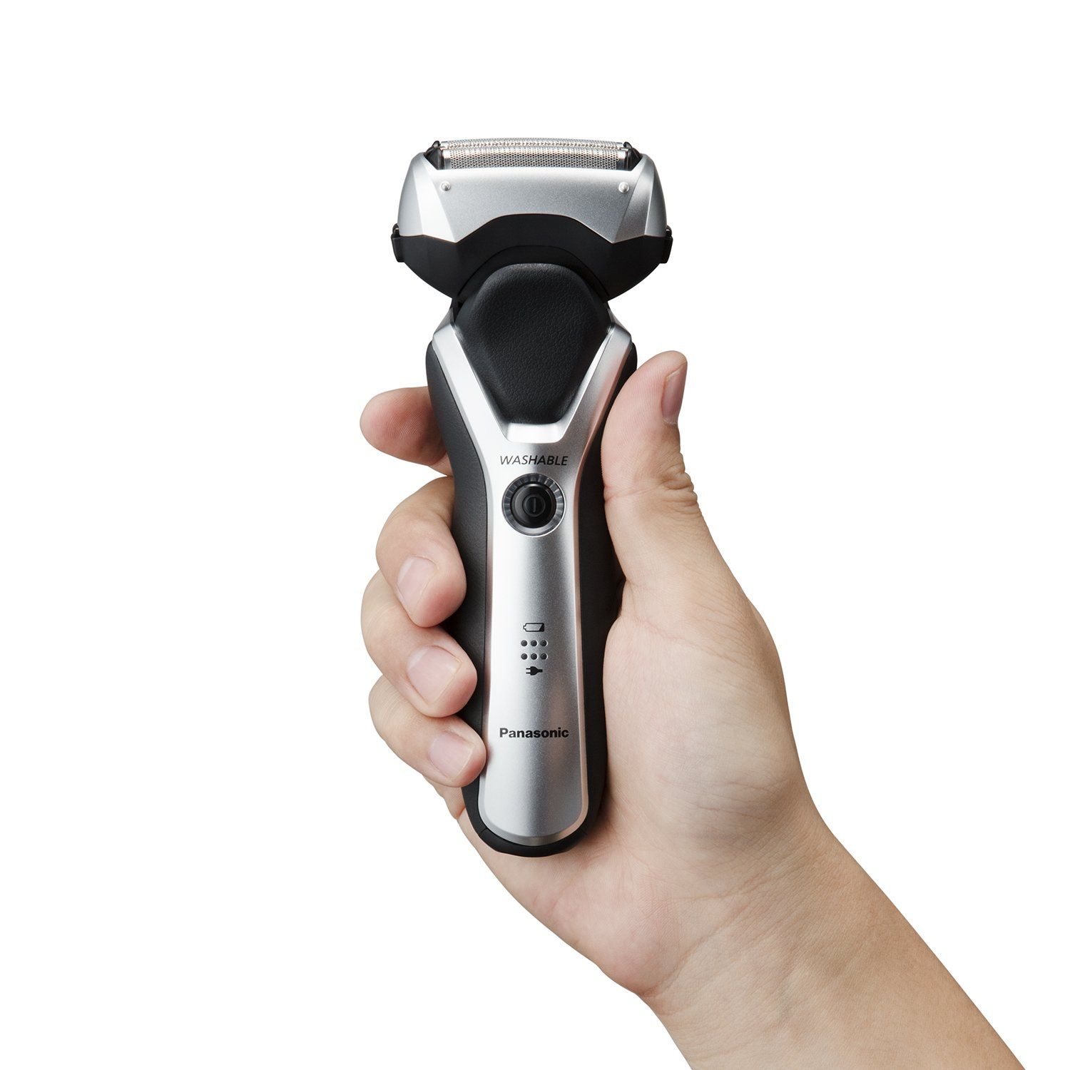 パナソニック メンズシェーバー 3枚刃 シルバー調 ES-RT46-S 本体