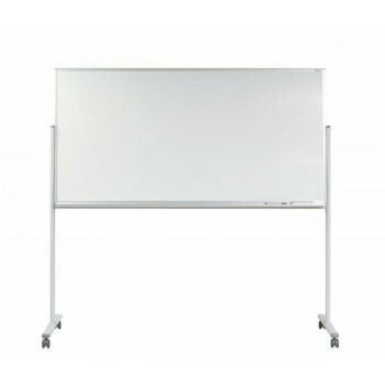 馬印 MAJI マジ シリーズ片面脚付ホーローホワイトボード 無地 W1872×D610×H1805mm MH36TN