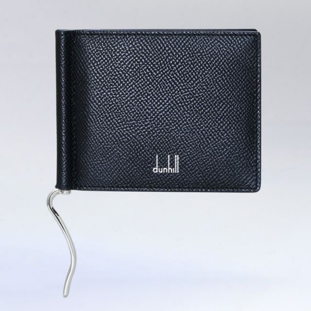 ダンヒル マネークリップ メンズ 二つ折り財布 札ばさみ カドガン