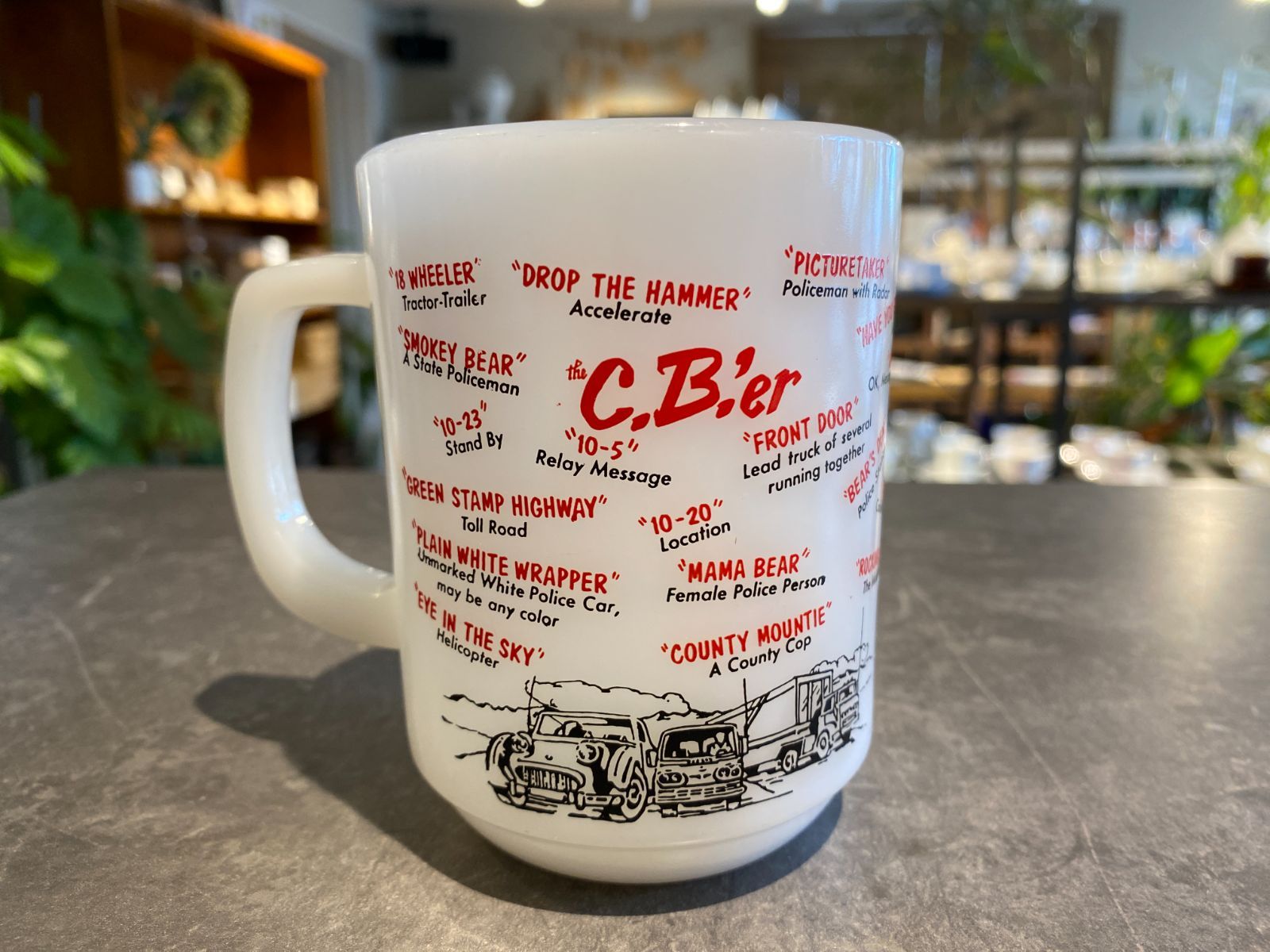 FIRE KING ファイヤーキング マグカップ 美品 DUNLOP ダンロップ