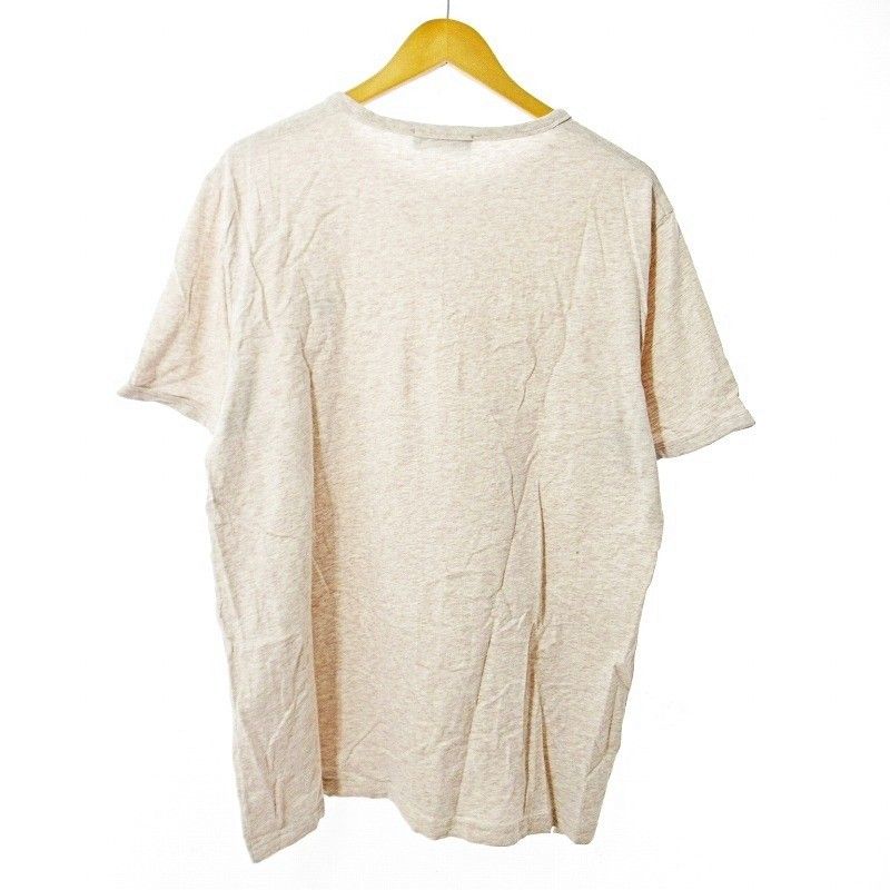 【美品・レア】フレッドペリー ベージュ Tシャツ 半袖　値下げ可 フレッドペリー FRED PERRY ロゴ刺繍 Tシャツ カットソー 半袖