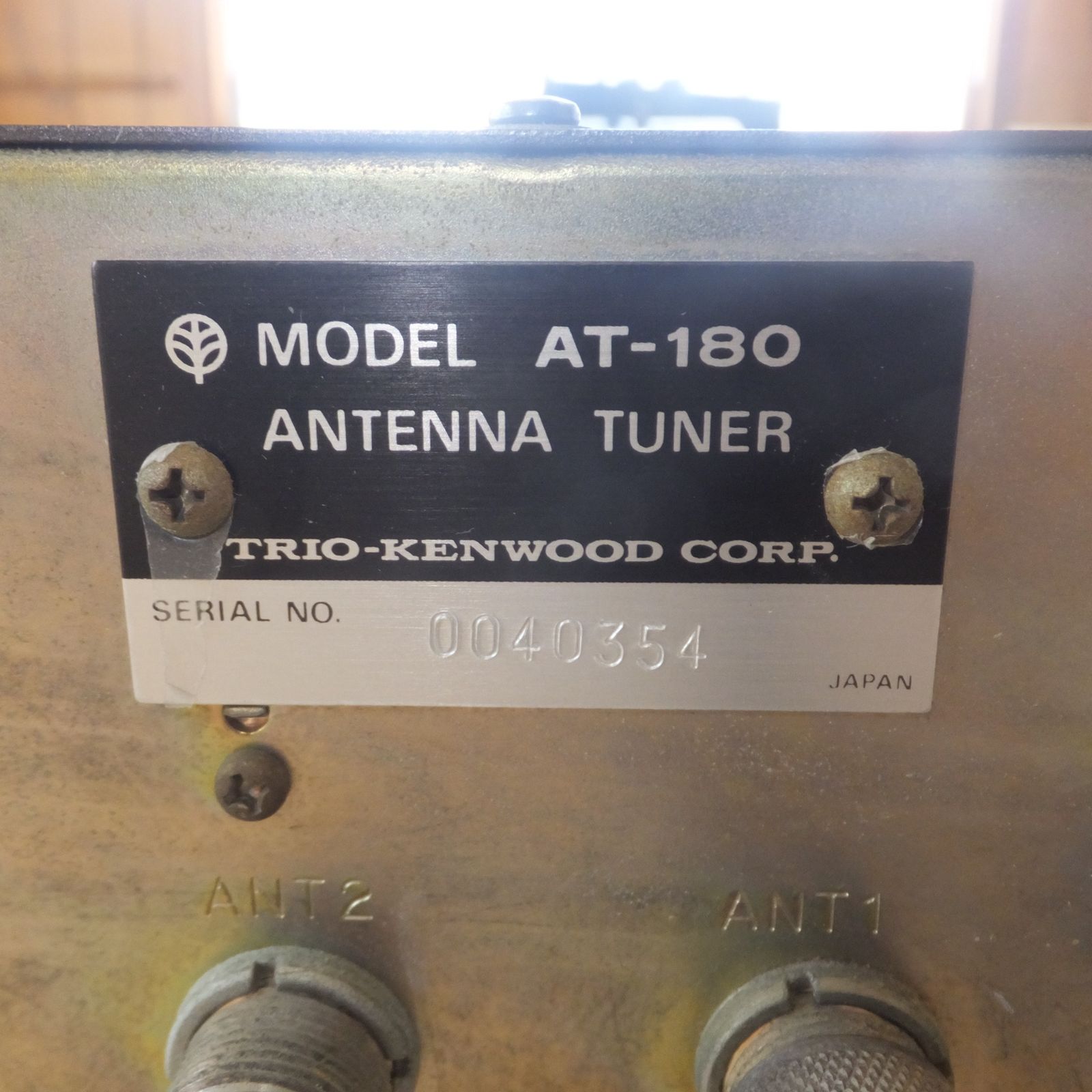 送料無料] 現状品☆ケンウッド TRIO アンテナチューナー ANTENNA TUNER 