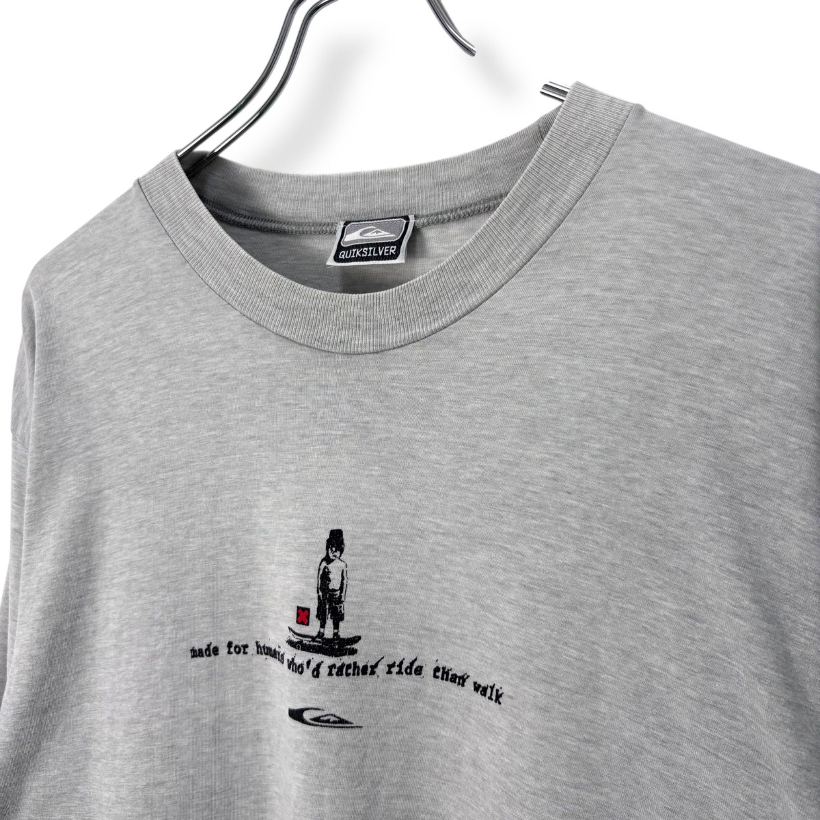 Rare】 90s Quiksilver Old Surf Print T-Shirt 90年代 クイック