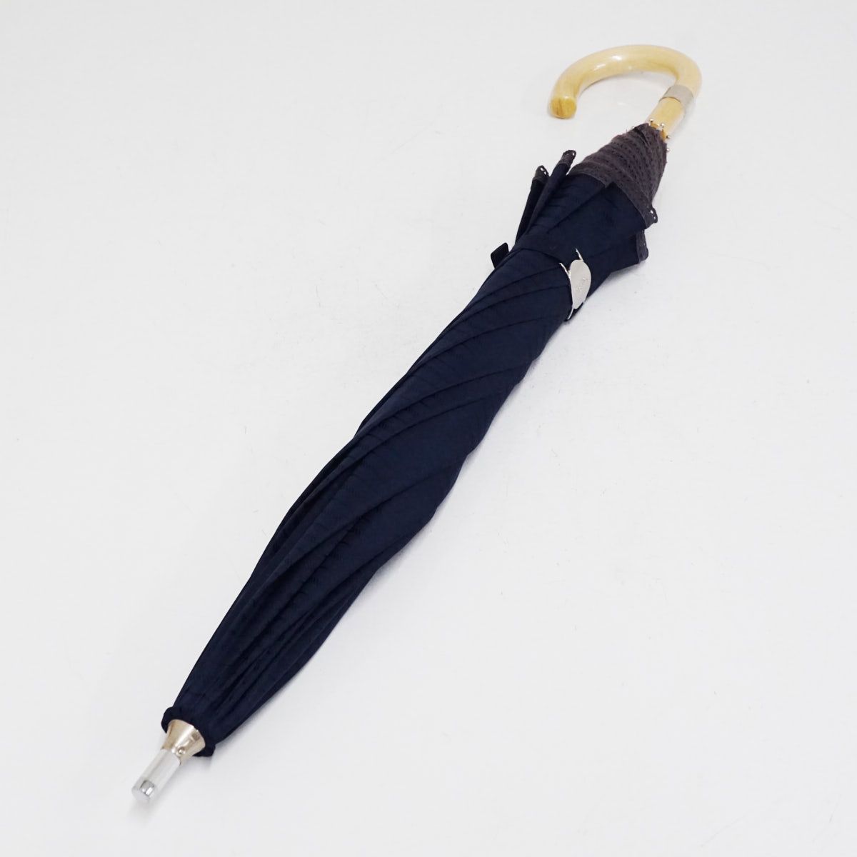 【未使用】ラルフローレン　雨傘兼日傘 晴雨兼用日傘 Polo Ralph Lauren ポロラルフローレン USED品 ボーダー