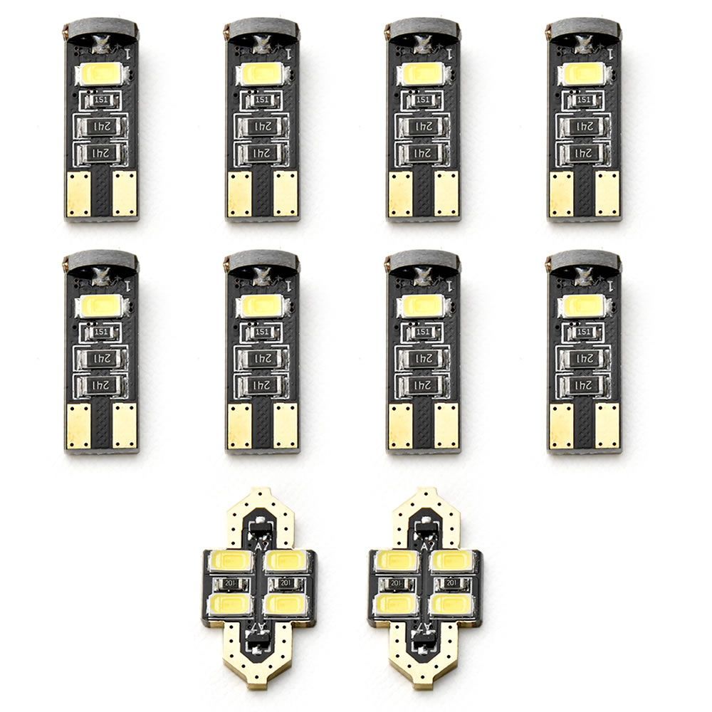 ANA10 ANA15 マークXジオ [H19.9-H25.11] LED ルームランプ 金メッキ SMD 10点セット