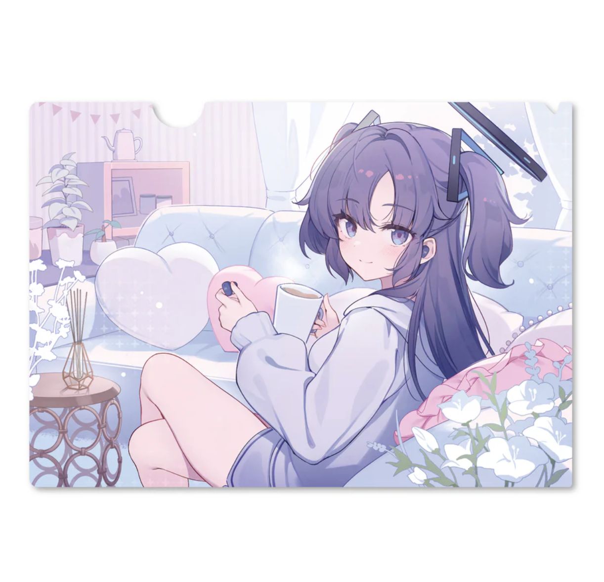 COTSUBU ワイヤレスイヤホン ブルーアーカイブ ユウカ クリアファイル付き COTSUBU ワイヤレスイヤホン ブルーアーカイブ ユウカ クリアファイル