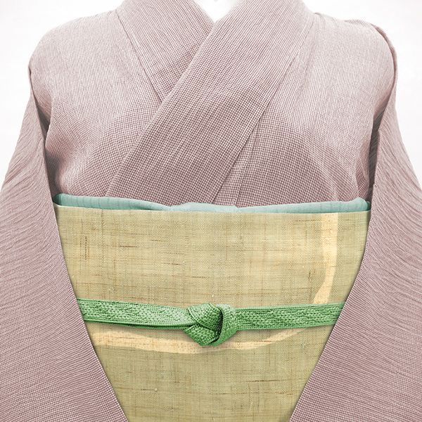 夏物 名古屋帯 九寸 麻 手描き 生成り色 ベージュ系 モダン柄 夏 カジュアル 販売 購入 リサイクル 中古 仕立て上がり みやがわ sb50235 夏物 名古屋帯 九寸 麻 手描き 生成り色 ベージュ系 モダン柄 夏