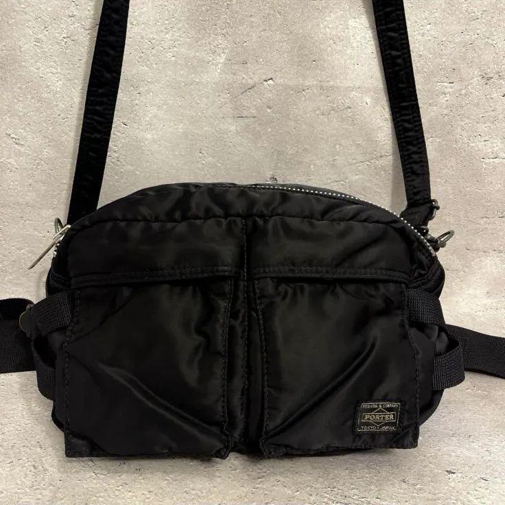 PORTER タンカー ボディバッグ ブラック