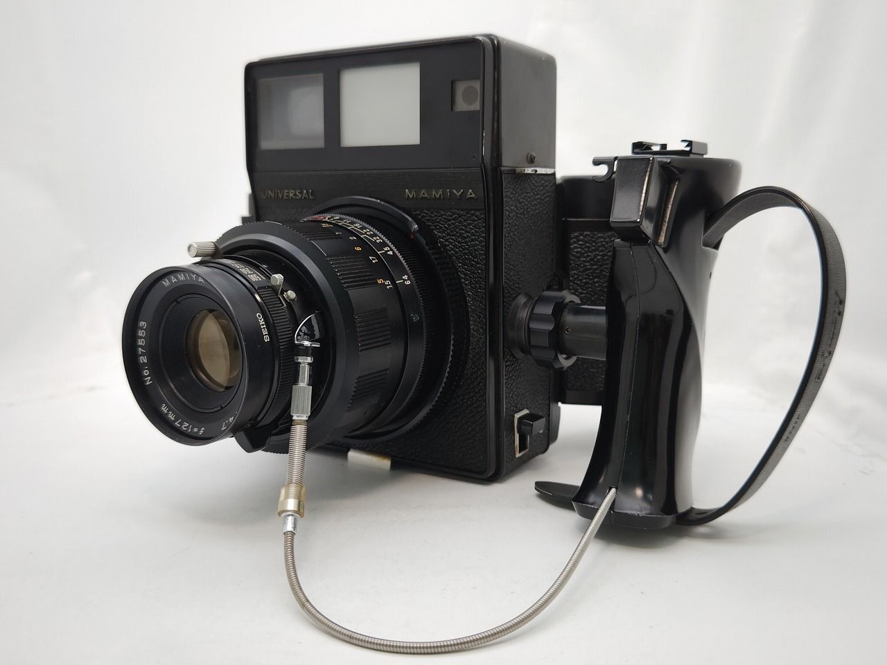 MAMIYA UNIVERSAL MAMIYA-SEKOR P 127ｍｍ F4.7 6ｘ9 ROLL FILM HOLDER グリップ付 マミヤ  ユニバーサル - メルカリ