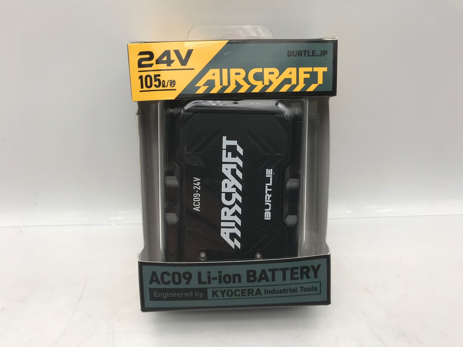 品 BURTLE|バートル 空調服用バッテリー AC09 78.マットブラック ITXIVS9D5IC0 エコツール小牧ｲﾝﾀｰ店 M02