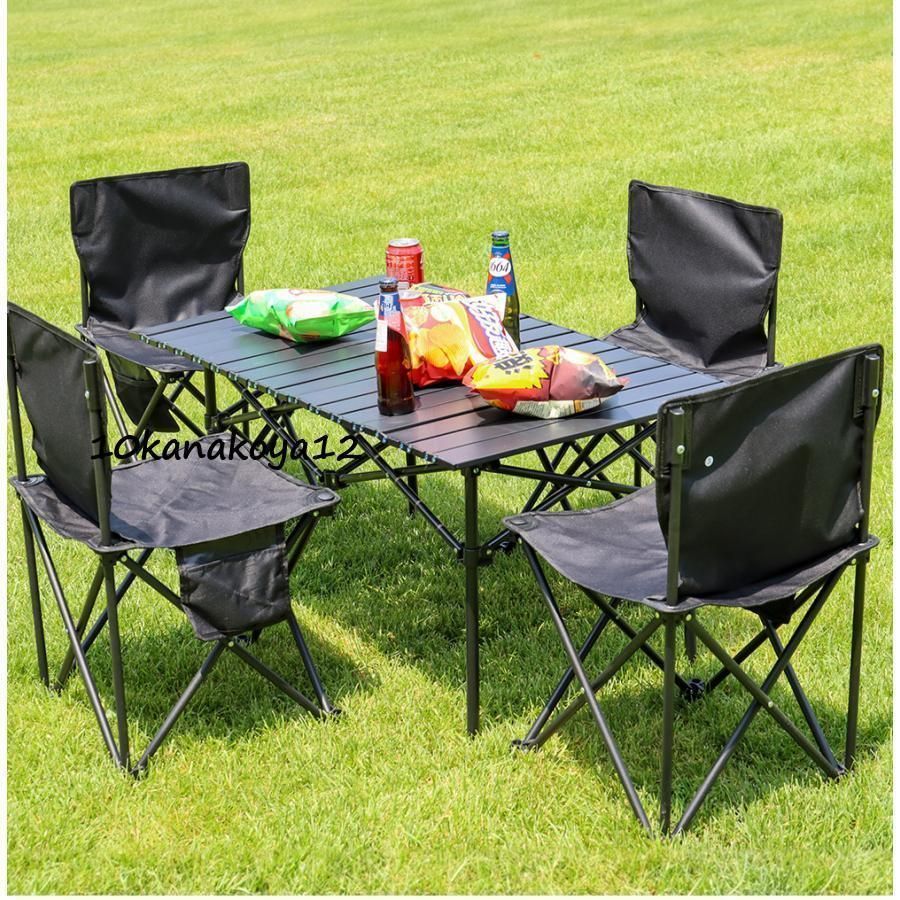 新作登場，セール 新品 アウトドア BBQ キャンピング テーブル イス セット