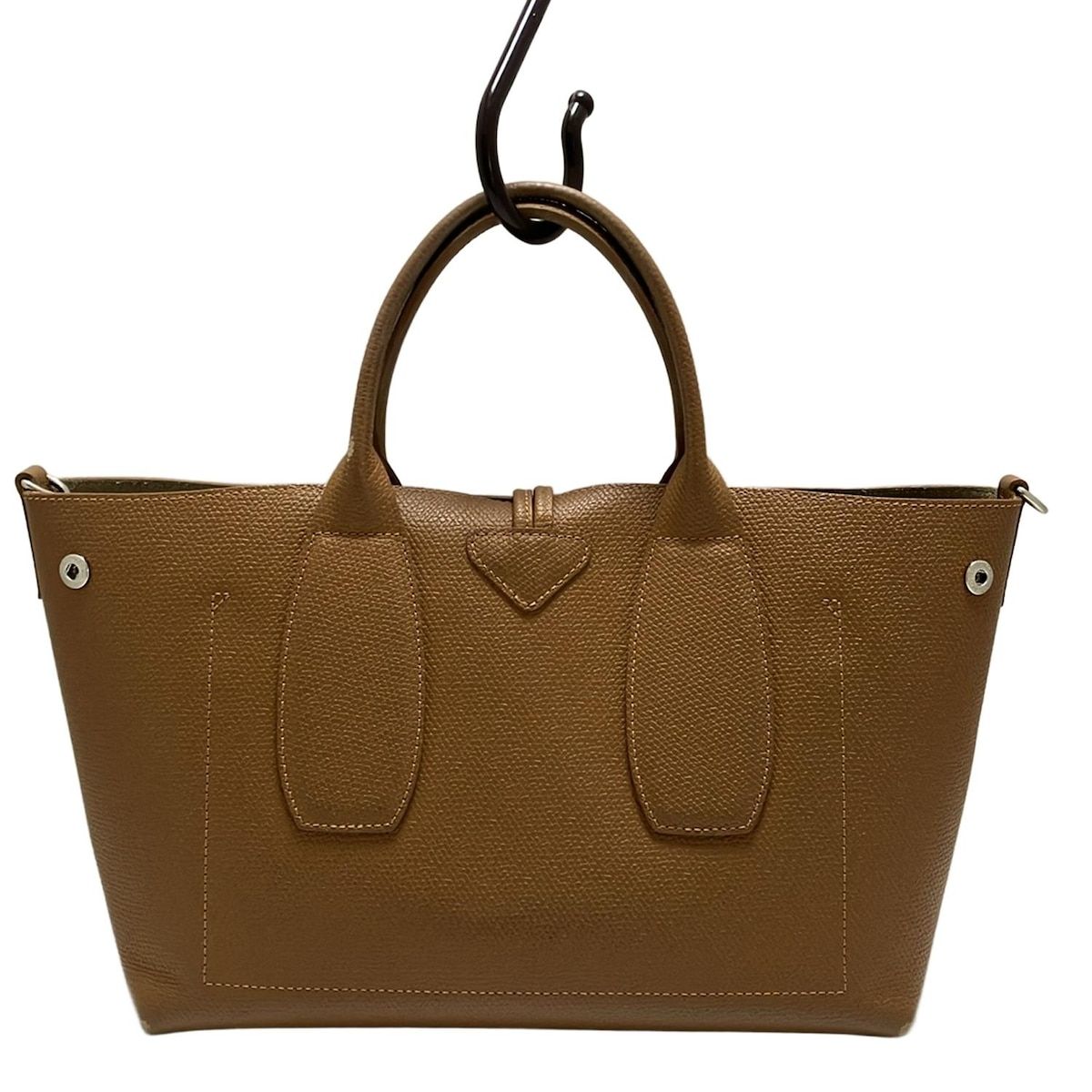 LONGCHAMP(ロンシャン) トートバッグ ロゾ ブラウン レザー